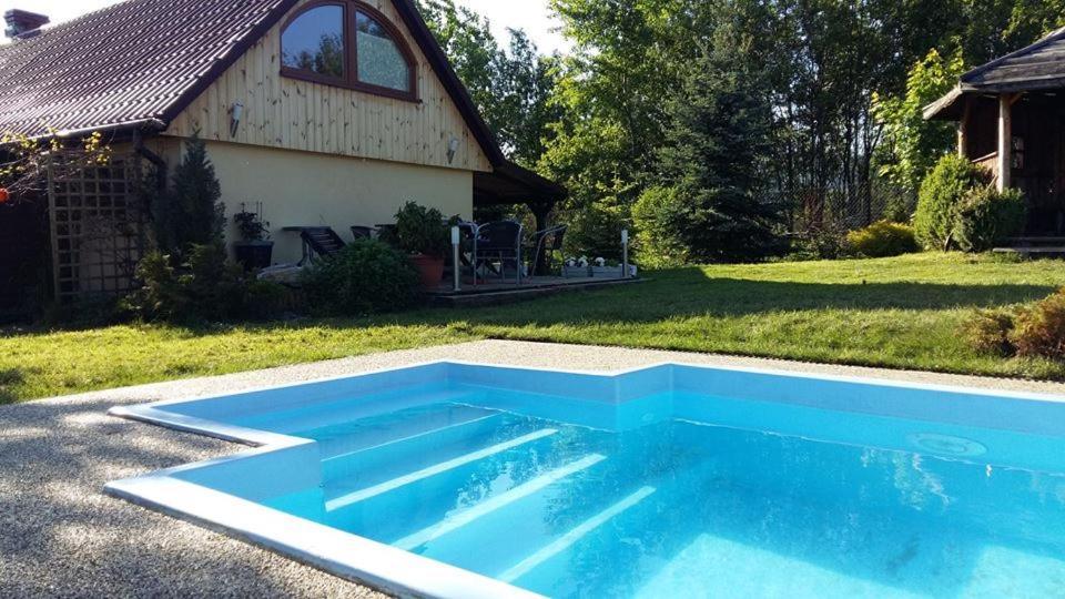 Dom Grabowa Z Sauna I Podgrzewanym Basenem Villa Gilowice  Exteriör bild